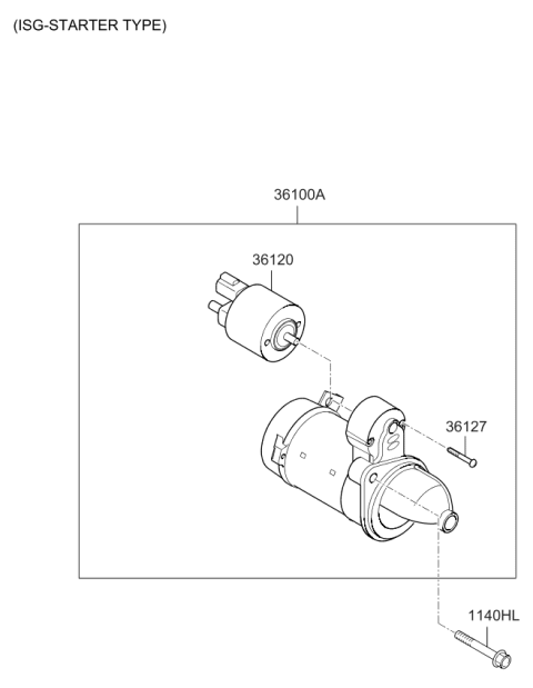 2016 Kia Forte Koup Starter Diagram 5