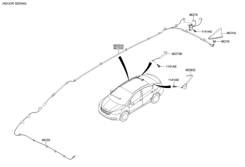 2015 Kia Forte Antenna Diagram 1