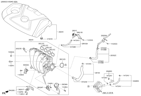 2016 Kia Forte Intake Manifold Diagram 3