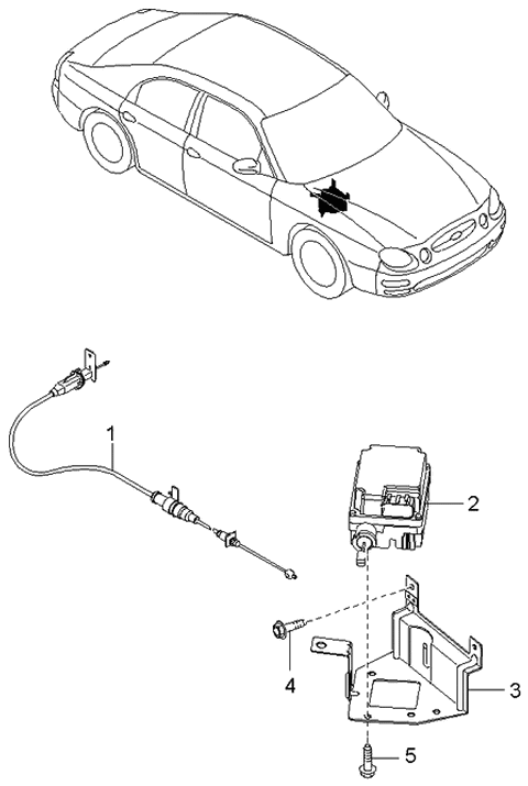 2002 Kia Spectra Auto Cruise Control Diagram 1