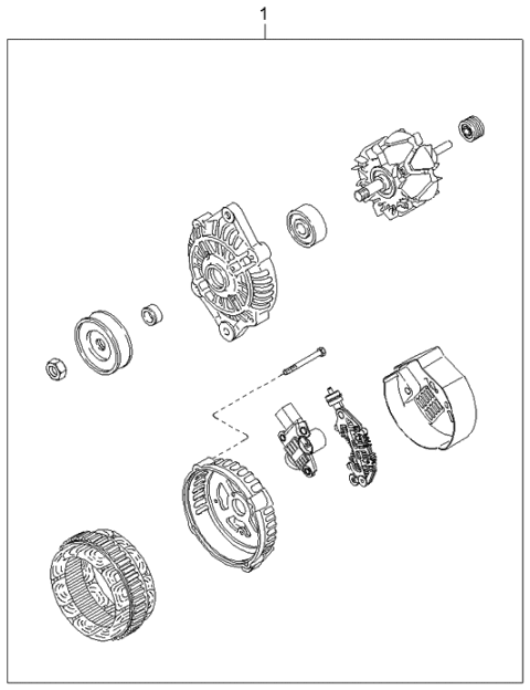 2004 Kia Spectra Alternator Diagram