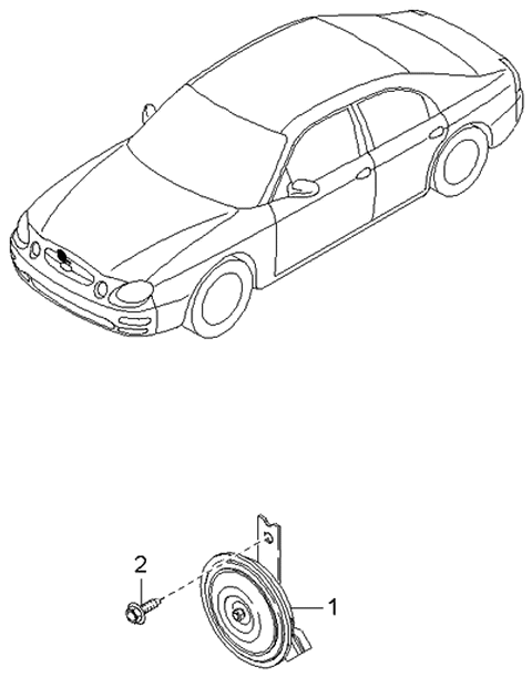 2004 Kia Spectra Horn Diagram