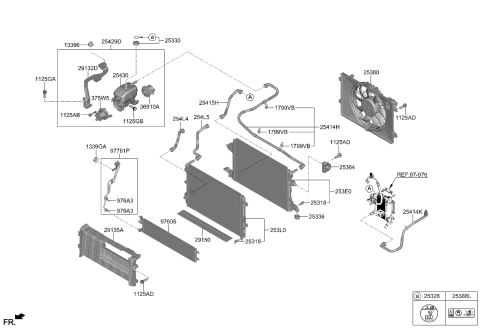 2024 Kia Niro EV Cooling System Diagram 1