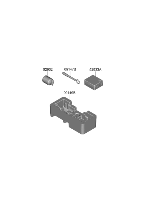 2024 Kia Niro EV Ovm Tool Diagram