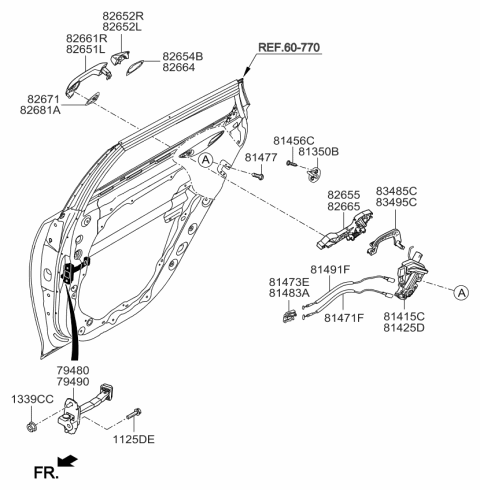 2017 Kia Optima Rear Door Locking Diagram