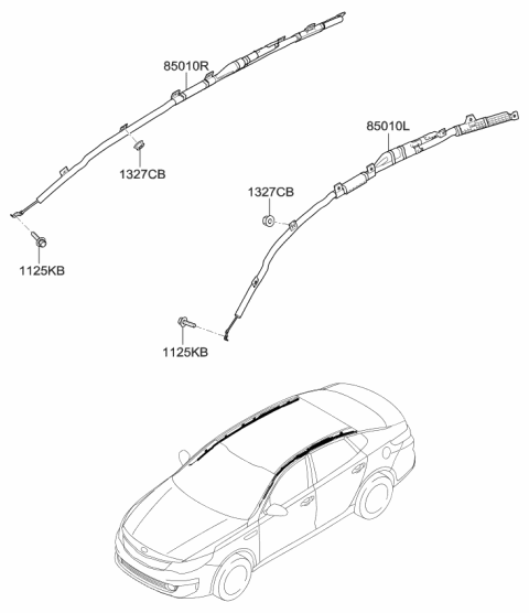 2016 Kia Optima Air Bag System Diagram 2