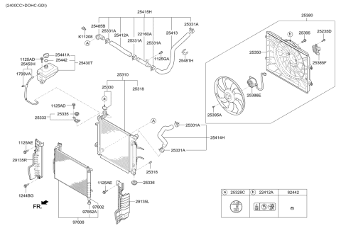 2016 Kia Optima Engine Cooling System Diagram 2