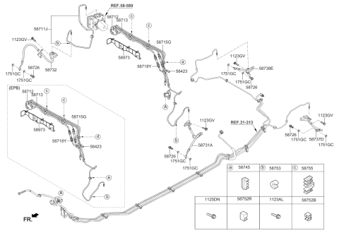 2016 Kia Optima Brake Fluid Line Diagram