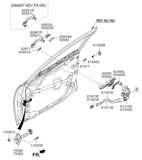 2016 Kia Optima Locking-Front Door Diagram