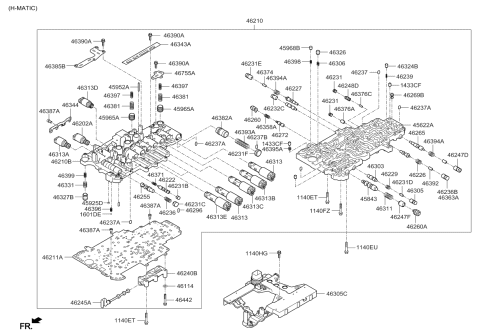 2016 Kia K900 Spring-Coil Diagram for 463914E100