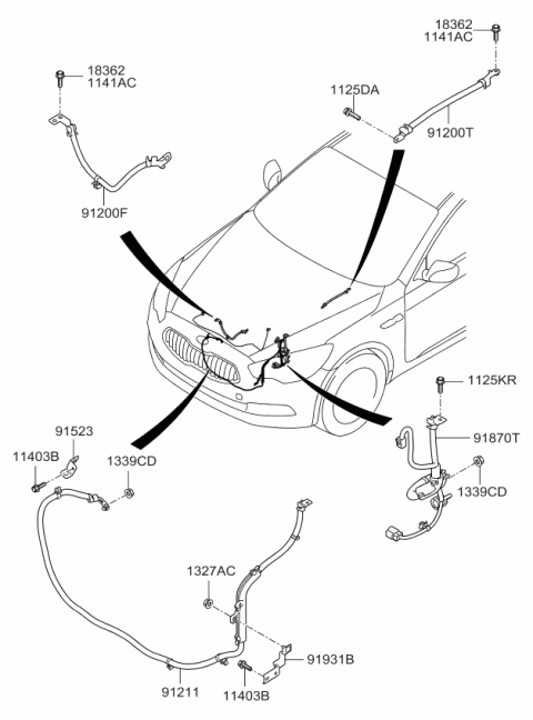 2016 Kia K900 Control Wiring Diagram 3