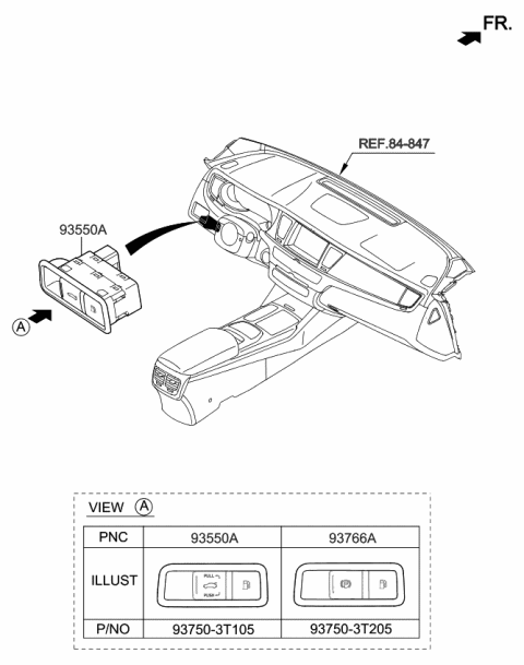 2016 Kia K900 Switch Diagram 2