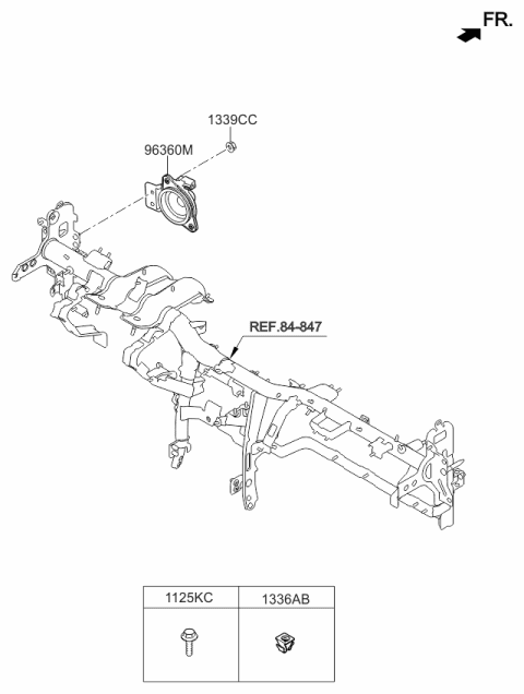 2017 Kia K900 Instrument Cluster Diagram 2