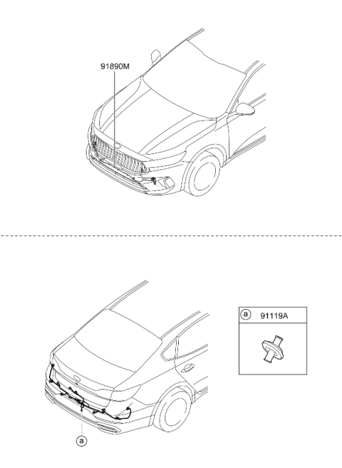 2020 Kia Cadenza Miscellaneous Wiring Diagram 2