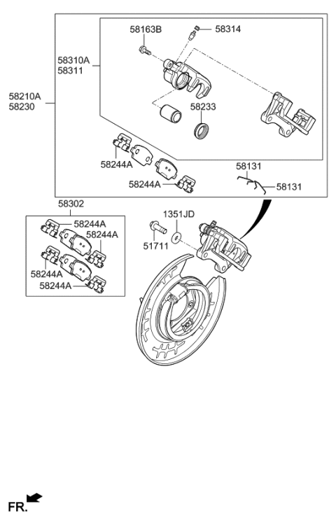 2020 Kia Cadenza Rear Axle Diagram