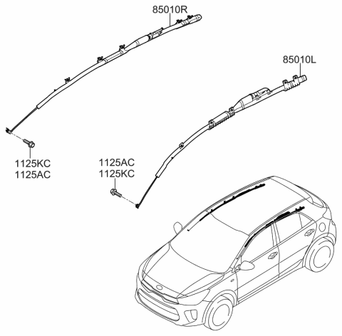 2020 Kia Rio Air Bag System Diagram 2