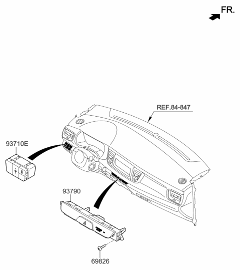 2019 Kia Rio Switch Diagram 1