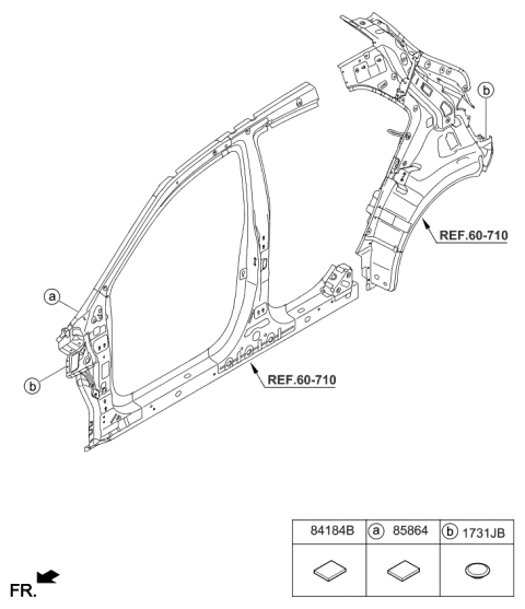 2019 Kia Rio Sunroof Diagram