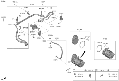 2024 Kia Niro HOSE-DISCHARGE Diagram for 97762AT300