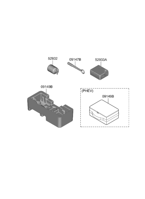 2024 Kia Niro Ovm Tool Diagram