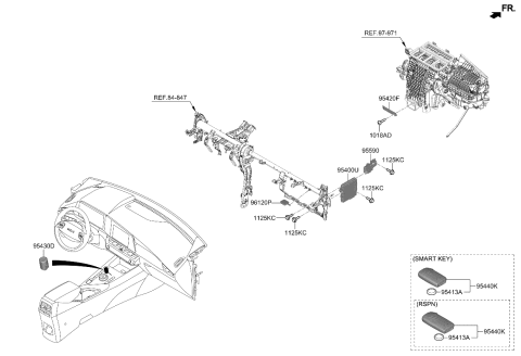 2024 Kia Niro Relay & Module Diagram 2