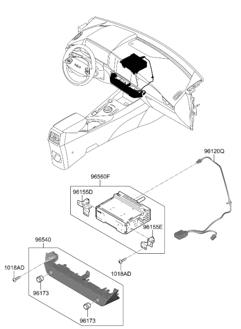 2024 Kia Niro Information System Diagram