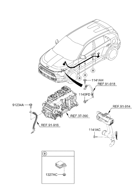 2023 Kia Niro Door Wiring Diagram 2