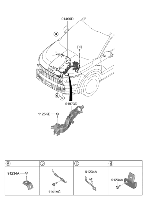 2024 Kia Niro Control Wiring Diagram