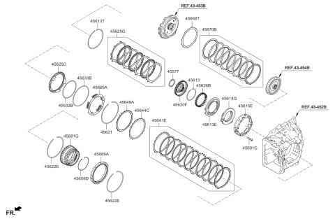 2016 Kia Sportage Transaxle Brake-Auto Diagram 2