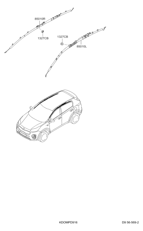 2017 Kia Sportage Air Bag System Diagram 2