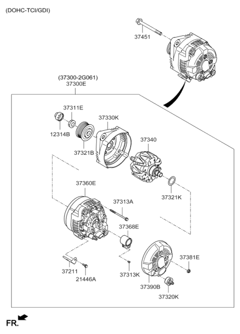 2019 Kia Sportage Alternator Diagram 4