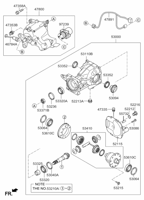 2016 Kia Sportage Rear Differential Diagram