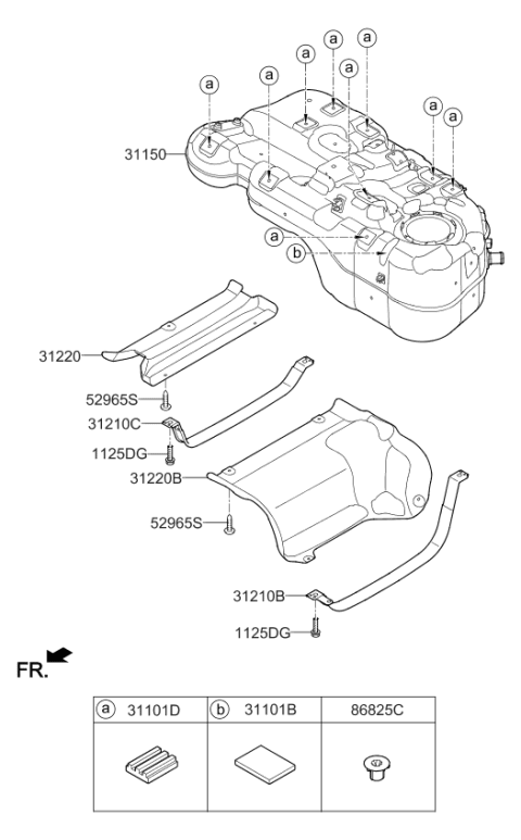 2017 Kia Sportage Fuel System Diagram 2