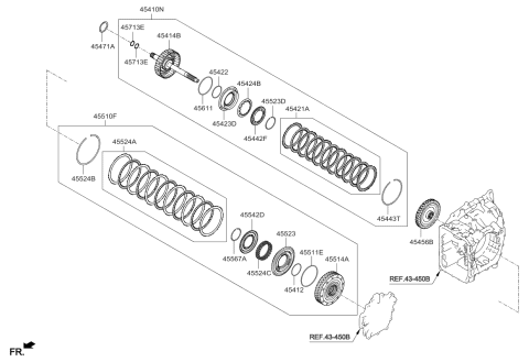 2017 Kia Sportage Transaxle Clutch-Auto Diagram 2