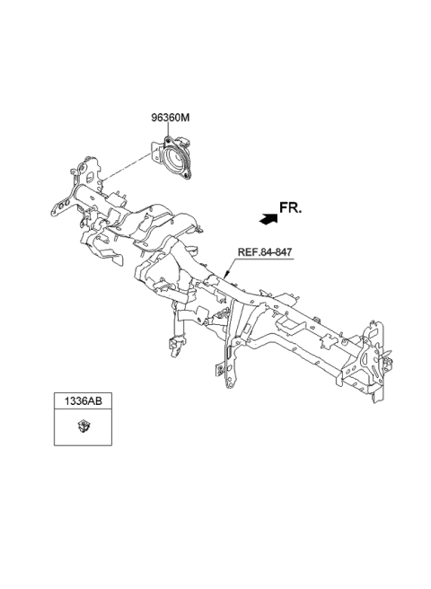 2015 Kia K900 Instrument Cluster Diagram 2