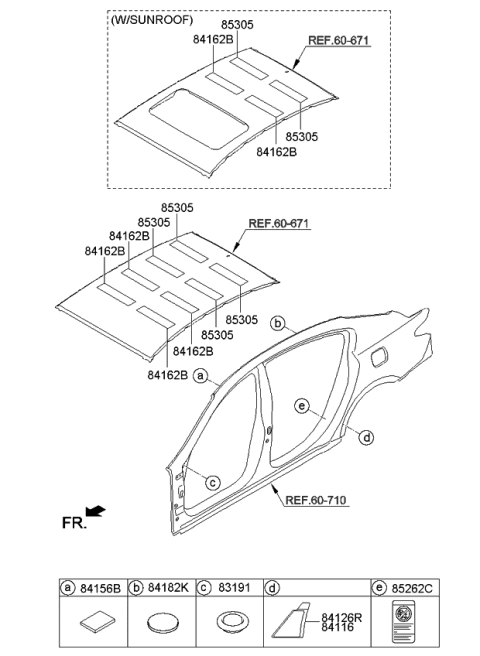 2015 Kia K900 Isolation Pad & Plug Diagram 3