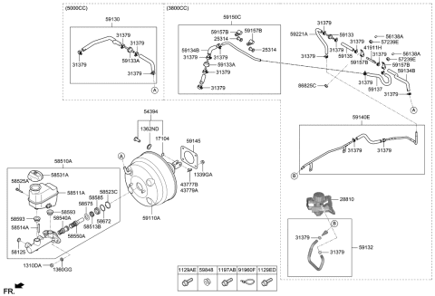 2015 Kia K900 O-Ring Diagram for 1710010000