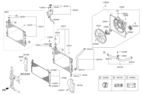 2014 Kia Optima Engine Cooling System Diagram