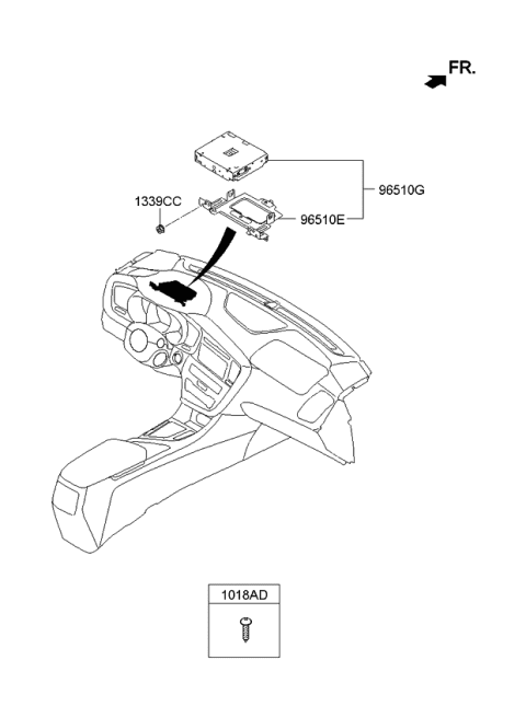 2015 Kia Optima Information System Diagram