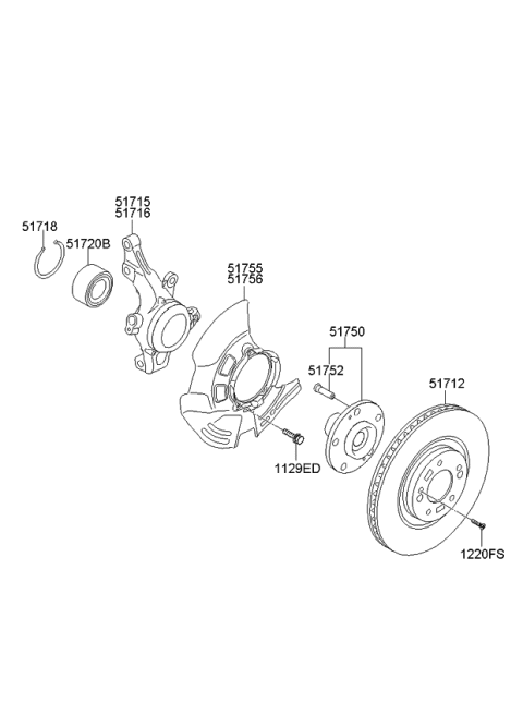 2014 Kia Optima Front Axle Diagram