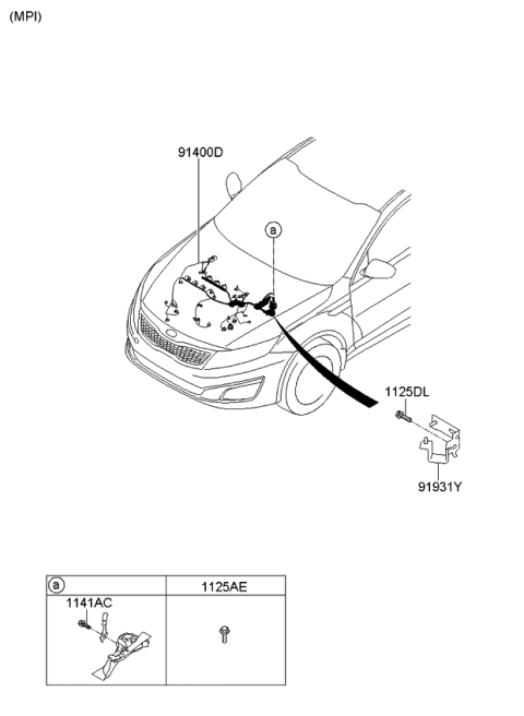 2015 Kia Optima Control Wiring Diagram 1