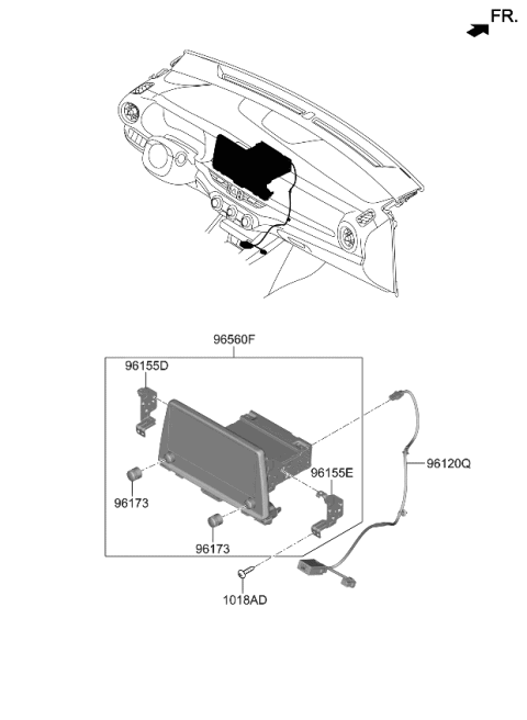 2022 Kia Forte Information System Diagram