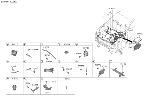 2022 Kia Forte Control Wiring Diagram 2