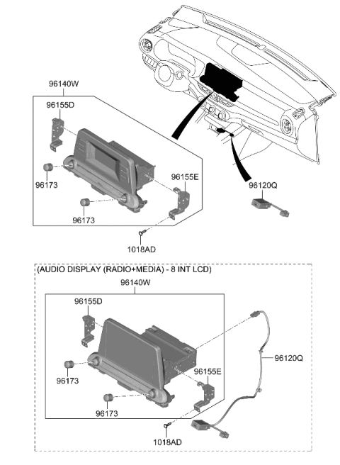 2022 Kia Forte Audio Diagram