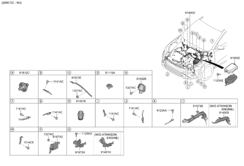 2022 Kia Forte Control Wiring Diagram 1