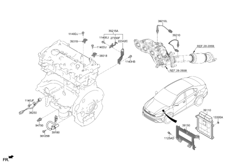 2023 Kia Forte Electronic Control Diagram 2