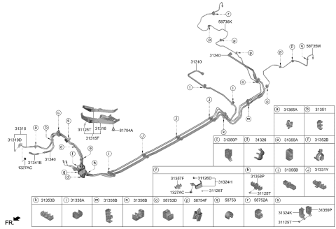 2023 Kia Forte Fuel Line Diagram 2