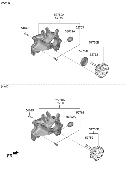 2022 Kia Sorento Rear Axle Diagram