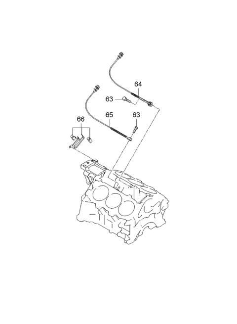 2006 Kia Optima Cylinder Head & Cover Diagram 7