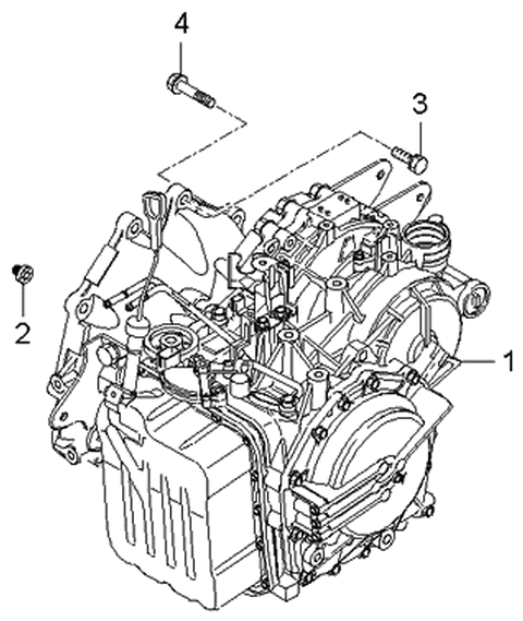 2006 Kia Optima Transaxle Diagram 3